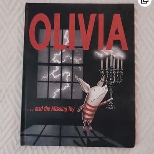 "OLIVIA and the Missing Toy" Large Hardcover Book
